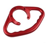CNC Aluminum Fuel Tank Grab Bar Black Anti-Slip(red)