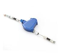 CNC Aluminum Line Easy Stunt Pull Clutch Cable Lever Replacement System Universal for most Motorcycles Dirt Bikes with Cable Clutch