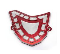 CNC ATV - Protection de chaîne de pignon avant - Compatible avec YFM700 Raptor 700R SE YFM 700 2006-2022 21 20 19 18 17 16 15 14 13 12 11 10 09 08 07 - Aluminium rouge
