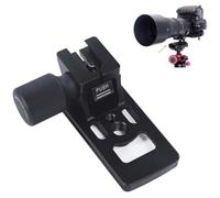 CNC avec précision en métal usiné pour monture de trépied Nikon AF-S 70-200 mm f/2.8E FL ED VR - Support de trépied - Support de fixation pour appareil photo - Plaque à dégagement rapide