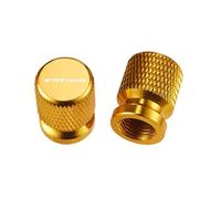 CNC Couverture de Pneu pour V-Strom 650 1000 1050 1050XT 800DE Vstrom DL1050 DL 800 DE - Lot De 2 Bouchons Valve Roue Moto(Yellow)