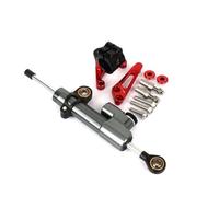 CNC D'amortisseur Barre Commande Stabilisatrice Amortisseur Direction CNC Moto pour Ducati Supersport 950 2018-2025 Kit Support Montage Amortisseur Support Stabilisateur(Ensemble 5)