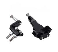 CNC D'amortisseur Support Amortisseur Direction Réglable Moto pour CFMOTO 450SR 450SS 2022-2024 Kit Montage Alliage Aluminium CNC Amortisseur Support Stabilisateur(Ensemble 2)
