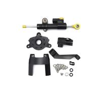 CNC D'amortisseur Support Amortisseur Direction Réglable Moto pour Kawasaki pour Z1000 Z-1000 2016-2019 Kit Montage Alliage Aluminium CNC Amortisseur Support Stabilisateur(Ensemble 5)