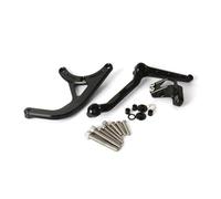 CNC D'amortisseur Support Fixation Amortisseur Direction CNC Moto pour Ducati Multistrada V4 RS 2024 Amortisseur Réglable Amortisseur Support Stabilisateur(Ensemble 4)