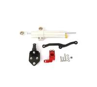 CNC D'amortisseur Support Fixation pour Amortisseur Direction CNC Moto pour Ducati MTS 950/1200/1260 Amortisseur Support Stabilisateur(Ensemble 2)