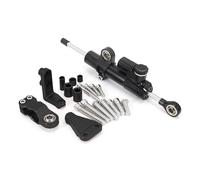 CNC D'amortisseur Support Montage Amortisseur Direction Moto pour Aprilia RS660 RS 660 2021 2022 2023 Kit Support Adaptateur Butée Amortisseur Support Stabilisateur(Ensemble 1)