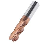 CNC End Mill 18x100mm | Tungsten Steel High Hardness Milling Cutter | Router Bit for Aluminum/Steel/Metal | High Speed Cutting Tool with 45mm Cutting Part