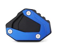 CNC Extension De Béquille Latérale pour Moto pour Yamaha R1M YZFR1M R 1M 2015-2023 2022 2021 2020 Coussin béquille(Bleu,X-2)