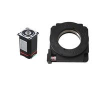 CNC Hollow Rotary Table Gearbox Reducer Rotary Platform Indexing Plate Nema23 Kit Replace DD electronic starter Cam Splitter CZAOINCU(2Nm All-in-one Kit,300mm Table 288 to 1)