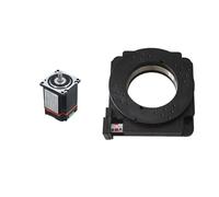 CNC Hollow Rotary Table Gearbox Reducer Rotary Platform Indexing Plate Nema23 Kit Replace DD electronic starter Cam Splitter CZAOINCU(1.2Nm All-in-one Kit,200mm Table 180 to 1)