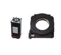 CNC Hollow Rotary Table Gearbox Reducer Rotary Platform Indexing Plate Nema23 Kit Replace DD electronic starter Cam Splitter IINKUEYK(2.5Nm All-in-one Kit,200mm Table 180 to 1)