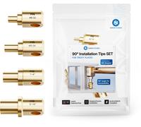 CNC Kitchen Aides d’Insertion à 90° pour Inserts Filetés M4 à M8 - 1 kit