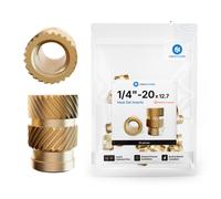 CNC Kitchen Inserts Filetés 1/4"-20 - UNC - 1/4"x12,7