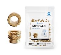 CNC Kitchen Inserts Filetés M2,5 Standard - M2,5x4,0