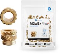 CNC Kitchen Inserts Filetés M3 VORON - M3x5x4