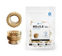 CNC Kitchen Inserts Filetés M5 Court - M5x5,8