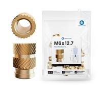 CNC Kitchen Inserts Filetés M6 Standard - M6x12,7