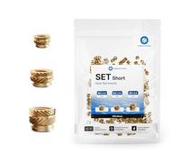 CNC KITCHEN Lot de 200 inserts filetés d'origine - 100% sans plomb et sans cadmium