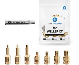 CNC Kitchen Pannes à Souder + Adaptateur Weller XT - 1 kit
