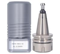 CNC Lathe Collet Chuck Holder, Mill Collet Tool Holder with High Concentricity and 30000rpm Speed, Plated 20CrMnTi Steel for CNC Milling Machines, Includes Protective Storag