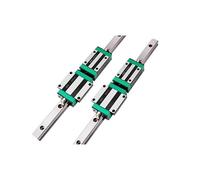 Cnc Linear Rails 2PCS HGR15 HGR20 HGR25 HGR30 Guide Rail Square 4PCS HGH/HGW Carriage Slides for Cnc IINKUEYK(2 Rails 4 HGW15CC,800mm)
