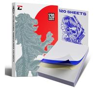 CNC Lot de 120 feuilles de papier transfert pour tatouage, 4 couches de papier, format A4, T213