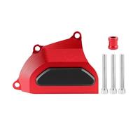 CNC Moto Moteur Couverture Curseur Crash Pad Protection Contre Les Chutes, en Alliage D'aluminium Noir, Adapté pour CBR1000RR 2008-2017 (Rouge)