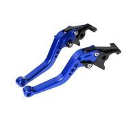 CNC Pliable Levier Frein Et Embrayage Moto pour CB500F pour CB500X 2013 2014-2021 CB 500F 500X Moto Court en Aluminium CNC Levier d'embrayage De Frein Réglable(Blue)
