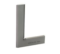 CNC QUALITÄT Équerre plate de précision en inox - 75 x 50 mm - Norme DIN 875/00