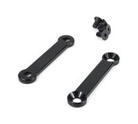 CNC Rear Passenger Peg Holes Cover Footpeg Block Off Plates for Ninja 400/For ABS for Z400 for ABS for Ninja 250 for Z250 for Z500 for Ninja 500,réglable