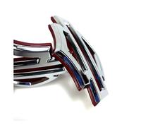 CNC Réservoir De Carburant Autocollant Emblèmes Badges pour H.Arley D.avidson XL883 XL1200 X48 DYNA Fat Bob Breakout Low Rider Road King G Pad réservoir Moto (Color : Chrome 2PCS)