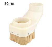 CNC Router Spindle Dust Shoe Cover Cleaner Outil Nylon pour une collecte efficace de la poussière (80 mm)