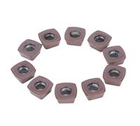 CNC Tool Blades Turning Inserts, 10 Pcs High Performance Carbide Inserts