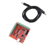 Cnc USB 4 Axes Motion Contrôleur, Carte de Commande de Carte de Rupture Cnc, Carte de Rupture D'interface pour Pilote de Moteur Pas à Pas