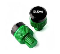 CNC vis de rétroviseur Pour SYM CRUISYM GTS 300 300i JOYMAX Jet X 125 ADX ADXTG 400 Vis De Cache-trou Rétroviseur CNC Pour Moto(Green)