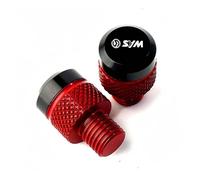 CNC vis de rétroviseur Pour SYM CRUISYM GTS 300 300i JOYMAX Jet X 125 ADX ADXTG 400 Vis De Cache-trou Rétroviseur CNC Pour Moto(Red)