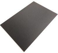 cncarbonfiber Panneau stratifié 100 % fibre de carbone 4 mm 200 x 300 mm Finition mate 3K