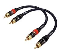 CNCESS CESS-163-1f Câble de raccordement audio RCA de calibre 12 à faible bruit (3,5 m)