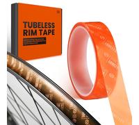CNCLOL Ruban de jante tubeless pour vélo - Ruban adhésif tubeless - 23 mm - 10 m - Adhésifs pour pneu de vélo sans chambre à air, VTT, vélo de route, gravure, VTT, vélo de route - Semi-transparent