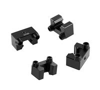 CNCMANS Lot de 4 blocs fixes HG20 pour guide linéaire HGW20 HGR20 - Anneau de fixation - Bloc de limitation de rail anti-rip - Anti-collision HG20 - Bloc fixe pour guidage linéaire - 20 mm CNC
