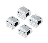 CNCMANS SCS20UU Linear Motion Lot de 4 roulements à billes linéaires 20 mm Alésage pour accessoires d'imprimante 3D CNC