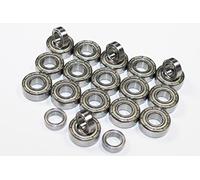 CNCTEC Jeu de roulements à billes pour châssis Tamiya TA-01.
