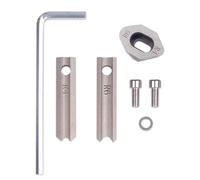 CNCTOPBAOS R4 R6 Lame de matrice en métal pour machine de découpe d'angle manuelle, lames supérieures R4 mm R6 mm avec lame inférieure de rechange, matrices de poinçonnage robustes
