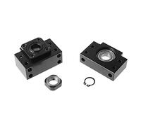 CNCYEAH 1 ensemble de BK10 BF10 roulement à billes vis bloc support pour CNC RM/SFU 1204 vis à billes paliers supports de roulements