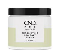 CND Pro Skincare Gommage exfoliant au sel marin pour les pieds Sels min raux Formule l'huile de graines de tournesol naturelle 530 ml