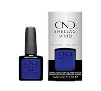 CND Shellac Vivid - High Opacity Gel Polish - Lazuli Blue - 0.25oz / 7.3ml