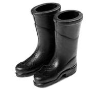 Cndiyald Bottes de Pluie de poupée, Mini Chaussures Jouet Simulation 1:12, Accessoire Micro-décoration pour Maison poupée