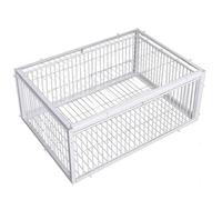 Cndiyald Cage de piège à Pigeons, piège à Pigeon avec Conception l'épreuve d'évasion, Cage Oiseaux avec entrée unidirectionnelle, colombes 16x12x10 Pouces