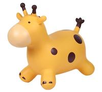 Cndiyald Girafe Bouncy Horse Ride-on Toy - Animal Saute Gonflable pour Les Tout-Petits 18 m +, videur intérieur/extérieur (1-3 Ans)